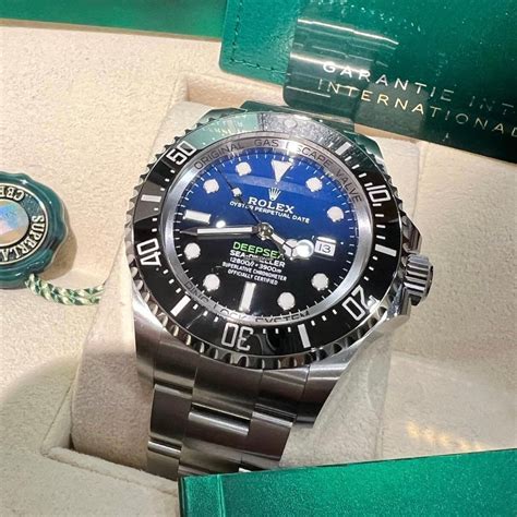 rolex deepsea blue chrono24